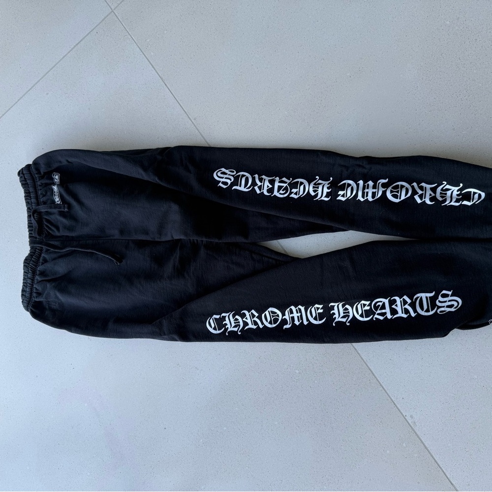 Chrome Hearts Black Sweatpants
